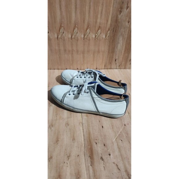 Clarks Mens Size 10.5 M 26115998 White Lace Up Canvas Boat Shoes - Picture 3 of 11